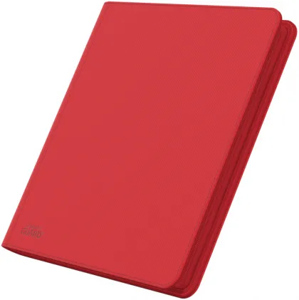 Ultimate Guard - QuadRow Zipfolio 480 24-Pocket XenoSkin: Red