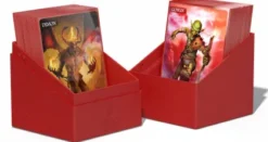 Ultimate Guard Return to Earth Boulder Deck Case 100+ Red