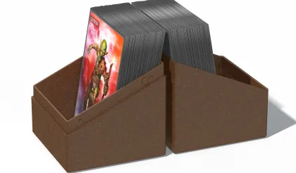 Ultimate Guard Return to Earth Boulder Deck Case 100+ Brown