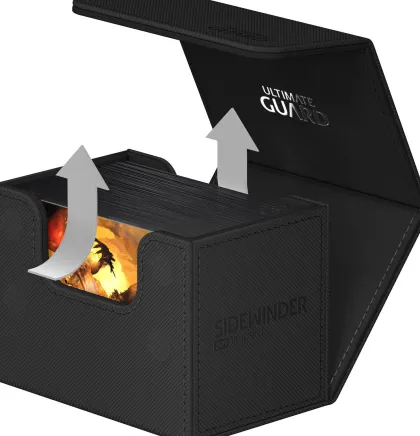 Ultimate Guard - Sidewinder 80+ XenoSkin Monocolor: Black