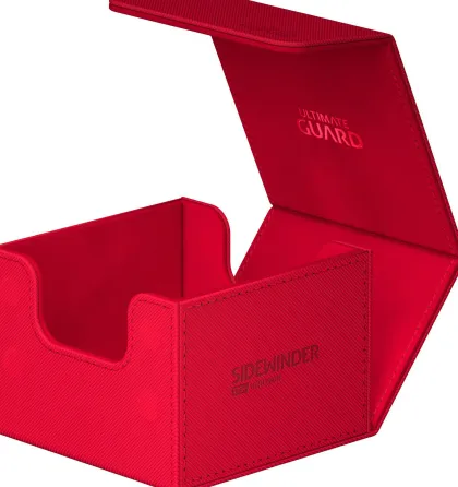 Ultimate Guard Sidewinder 133+ XenoSkin Monocolor - Red