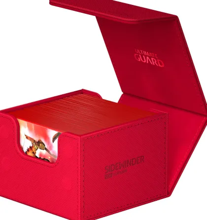 Ultimate Guard Sidewinder 133+ XenoSkin Monocolor - Red