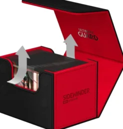 Ultimate Guard - Sidewinder 100+ XenoSkin SYNERGY: Black/Red