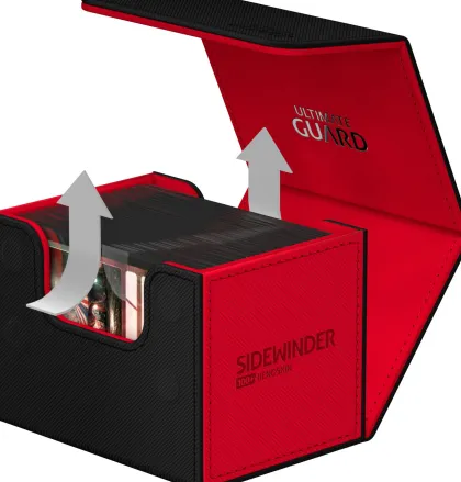 Ultimate Guard - Sidewinder 100+ XenoSkin SYNERGY: Black/Red