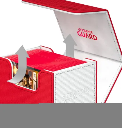 Ultimate Guard - Sidewinder 100+ XenoSkin SYNERGY: Red/White