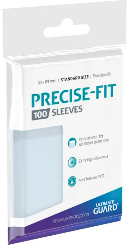 Ultimate Guard Sleeves Precise-Fit (100 stuks)