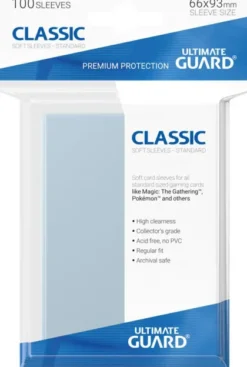Ultimate Guard Soft Sleeves Classic (100 stuks)