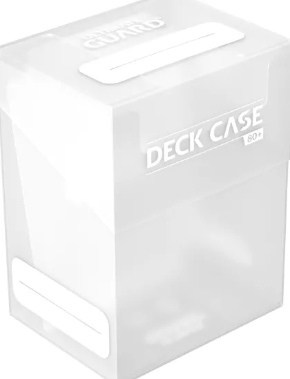 Ultimate Guard - Standard Size Deck Case 80+: Transparent