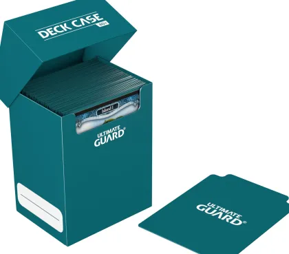 Ultimate Guard - Standard Size Deck Case 80+: Petrol Blue