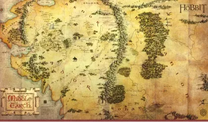 Ultimate Guard Stitched Edge Playmat - The Hobbit: Middle-Earth