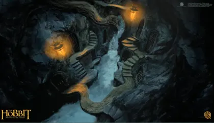 Ultimate Guard Stitched Edge Playmat - The Hobbit: Thranduil's Kingdom