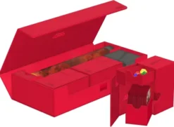 Ultimate Guard SuperHive Flip Case 550+ Monocolor Red