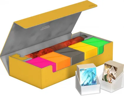 Ultimate Guard SuperHive Flip Case 550+ Amber