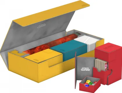 Ultimate Guard SuperHive Flip Case 550+ Amber