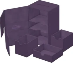 Ultimate Guard Twin Flip'n'Tray Deck Case 160+ XenoSkin Monocolor Purple
