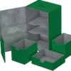 Ultimate Guard Twin Flip'n'Tray Deck Case 160+ XenoSkin Green