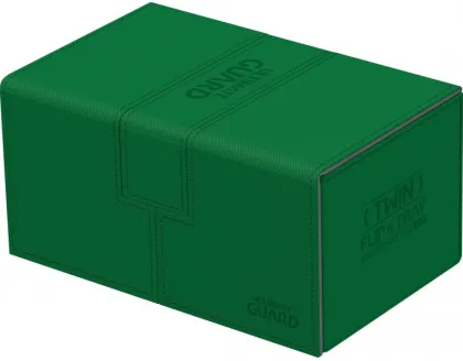 Ultimate Guard Twin Flip'n'Tray Deck Case 160+ XenoSkin Green