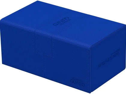 Ultimate Guard Twin Flip'n'Tray Deck Case 200+ XenoSkin Monocolor Blue