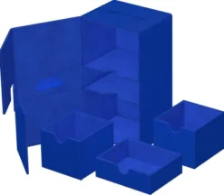 Ultimate Guard Twin Flip'n'Tray Deck Case 200+ XenoSkin Monocolor Blue