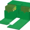 Ultimate Guard Twin Flip'n'Tray Deck Case 200+ XenoSkin Monocolor Green