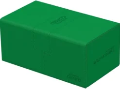 Ultimate Guard Twin Flip'n'Tray Deck Case 200+ XenoSkin Monocolor Green