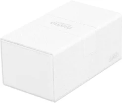 Ultimate Guard Twin Flip'n'Tray Deck Case 200+ XenoSkin Monocolor White