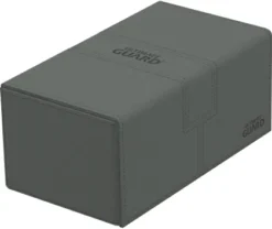 Ultimate Guard Twin Flip'n'Tray Deck Case 200+ XenoSkin Monocolor Grey