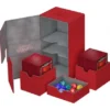 Ultimate Guard Twin Flip'n'Tray Deck Case 200+ XenoSkin Red
