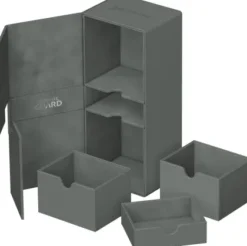 Ultimate Guard - Twin Flip'n'Tray 266+ XenoSkin: Grey