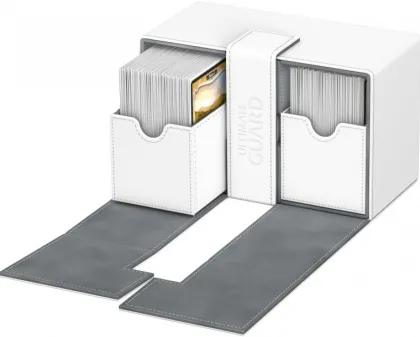 Ultimate Guard Twin Flip'n'Tray Deck Case 160+ XenoSkin White
