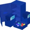 Ultimate Guard Twin Flip'n'Tray Deck Case 160+ XenoSkin Monocolor Blue