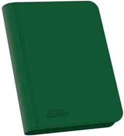 Ultimate Guard - Zipfolio 160 8-Pocket XenoSkin: Green