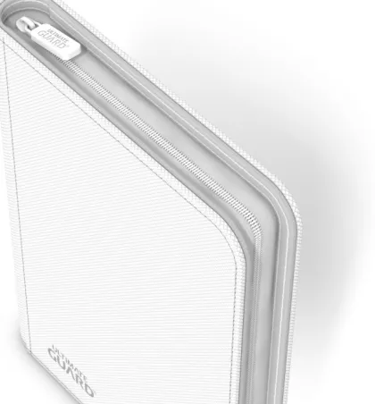 Ultimate Guard - Zipfolio 160 8-Pocket XenoSkin: White