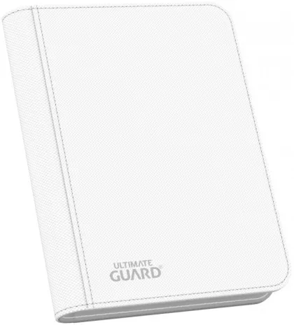 Ultimate Guard - Zipfolio 160 8-Pocket XenoSkin: White