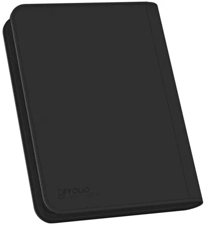 Ultimate Guard - Zipfolio 160 8-Pocket XenoSkin: Black
