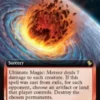 Ultimate Magic: Meteor (foil) (extended art) - Final Fantasy Commander Varianten