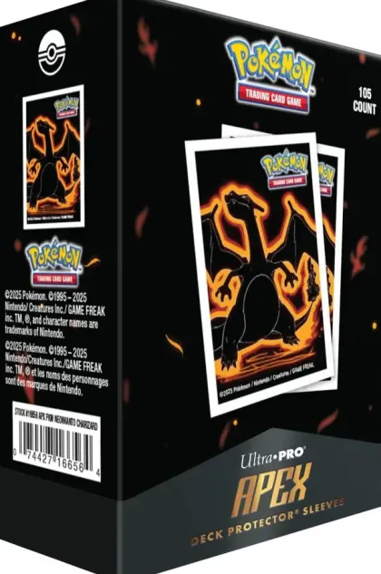 Ultra Pro APEX Sleeves - Pokémon Neon Kanto: Charizard (105 stuks)