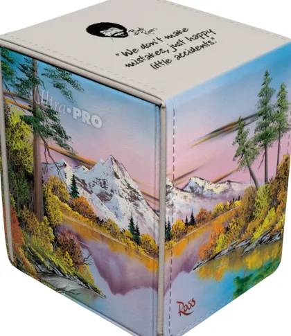 Ultra Pro - Bob Ross Alcove Flip Deckbox: Mighty Mountain Lake