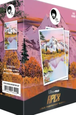 Ultra Pro - Bob Ross APEX Sleeves: Mighty Mountain Lake