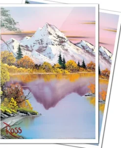 Ultra Pro - Bob Ross APEX Sleeves: Mighty Mountain Lake