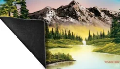 Ultra Pro - Bob Ross Stitched Playmat: Mountain Retreat