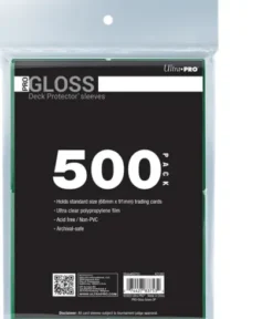 Ultra Pro - Deck Protectors Gloss: Green (500 stuks)