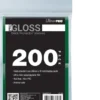 Ultra Pro - Deck Protectors Gloss: Green (200 stuks)