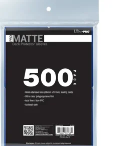 Ultra Pro - Deck Protectors Matte: Blue (500 stuks)