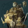 Ultra Pro Dungeons and Dragons - Black Stitched Playmat: Planescape - Turn of Fortune's Wheel