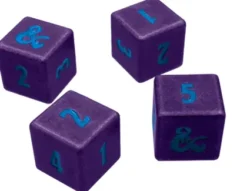 Ultra Pro Dungeons and Dragons - Heavy Metal Dice Set D6: Phandelver Campaign - Underdark (4 stuks)