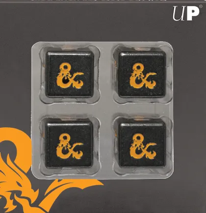 Ultra Pro Dungeons and Dragons - Heavy Metal Dice Set D6: Spelljammer Realmspace (4 stuks)