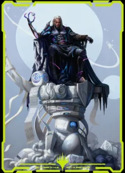 Ultra Pro - Edge of Eternities Deckbox + Sleeves:Tezzeret, Cruel Captain