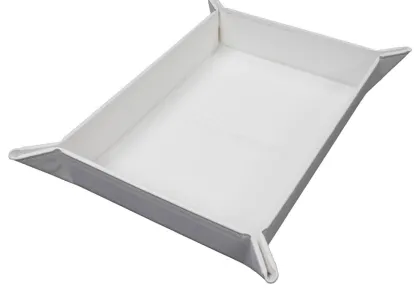 Ultra Pro - Foldable Magnetic Dice Tray: White