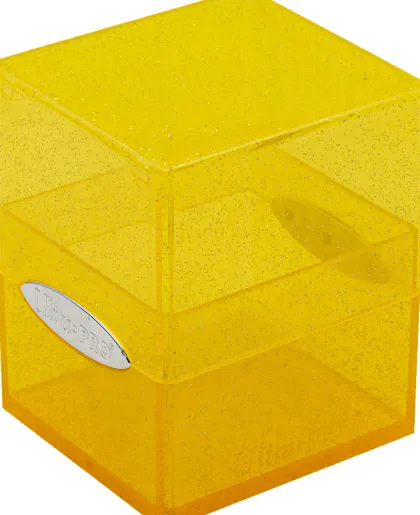 Ultra Pro - Glitter Satin Cube Deckbox: Yellow